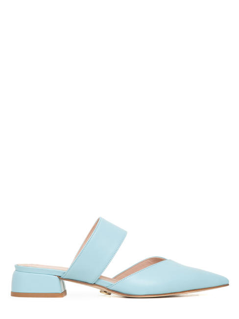 ANNA VIRGILI ADRIEL Zapatos de cuero puntiagudos Azul claro - Zapatos Mujer