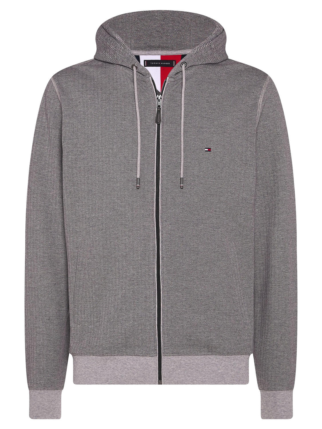 Sudadera Tommy Hilfiger Gris Claro Para Hombre