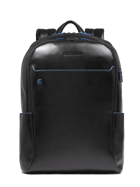 PIQUADRO Mochila CUADRADO AZUL, soporte para PC de 15.6 " negro - Mochilas para portátil