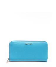 COCCINELLE  Billetera METALLIC SOFT en cuero natural Piscina - Carteras Mujer - 1