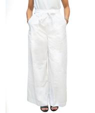 MANILA GRACE   Pantal&oacute;n cropped de algod&oacute;n - Pantalones de mujer