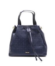 POLLINI HERITAGE EMBOSSED bolso azul - Bolsos Mujer - 1