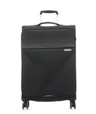 AMERICAN TOURISTER LITE RAY Carro mediano Jetblack - Trolley Semirr&iacute;gidos - 1