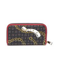POLLINI HERITAGE PREPPY CLUB Cartera con cremallera negro - Carteras Mujer - 1