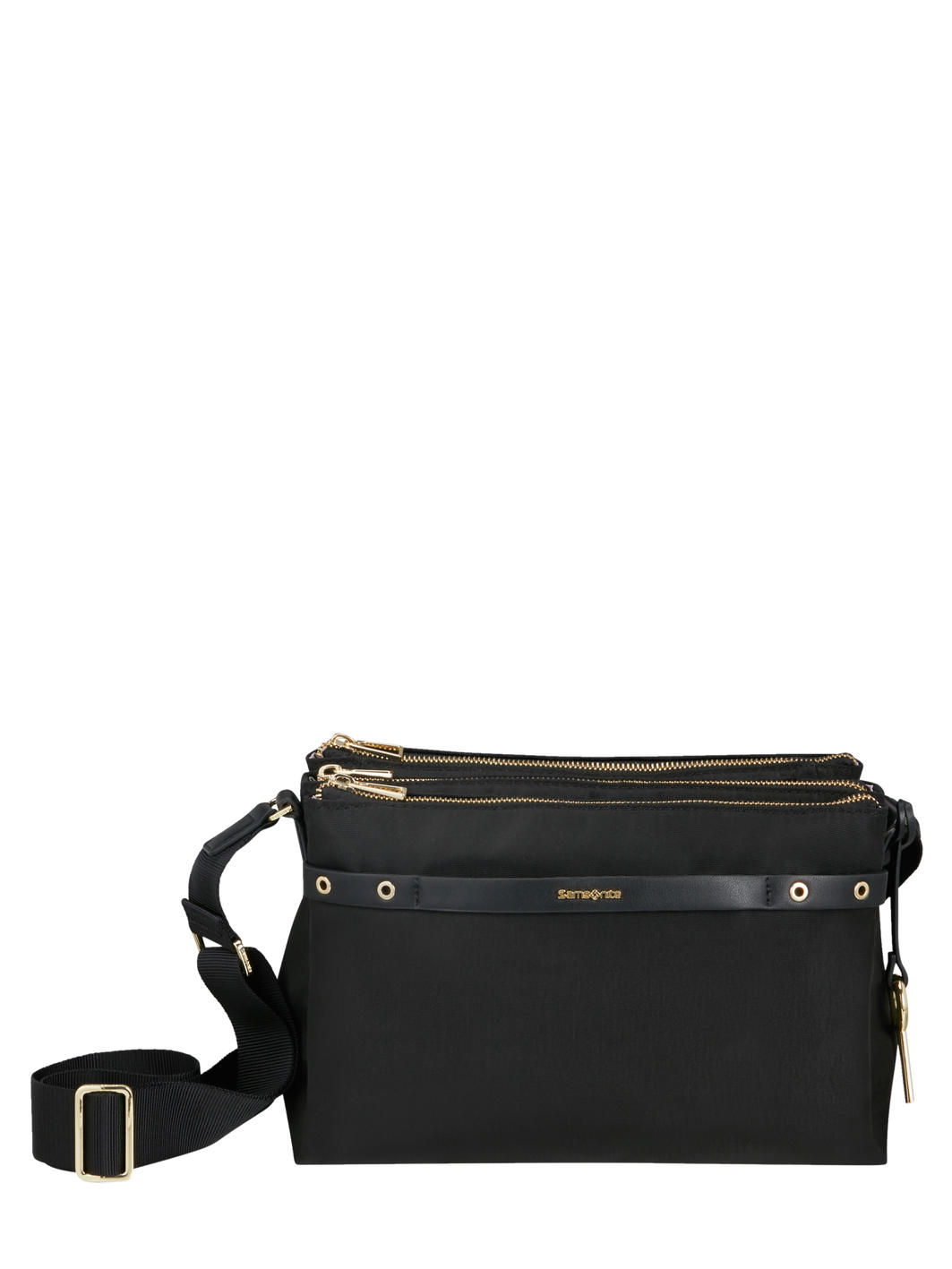 Skyler Pro Bolso Bandolera Con Tres Compartimentos Negro - ¡Compra A De Outlet!