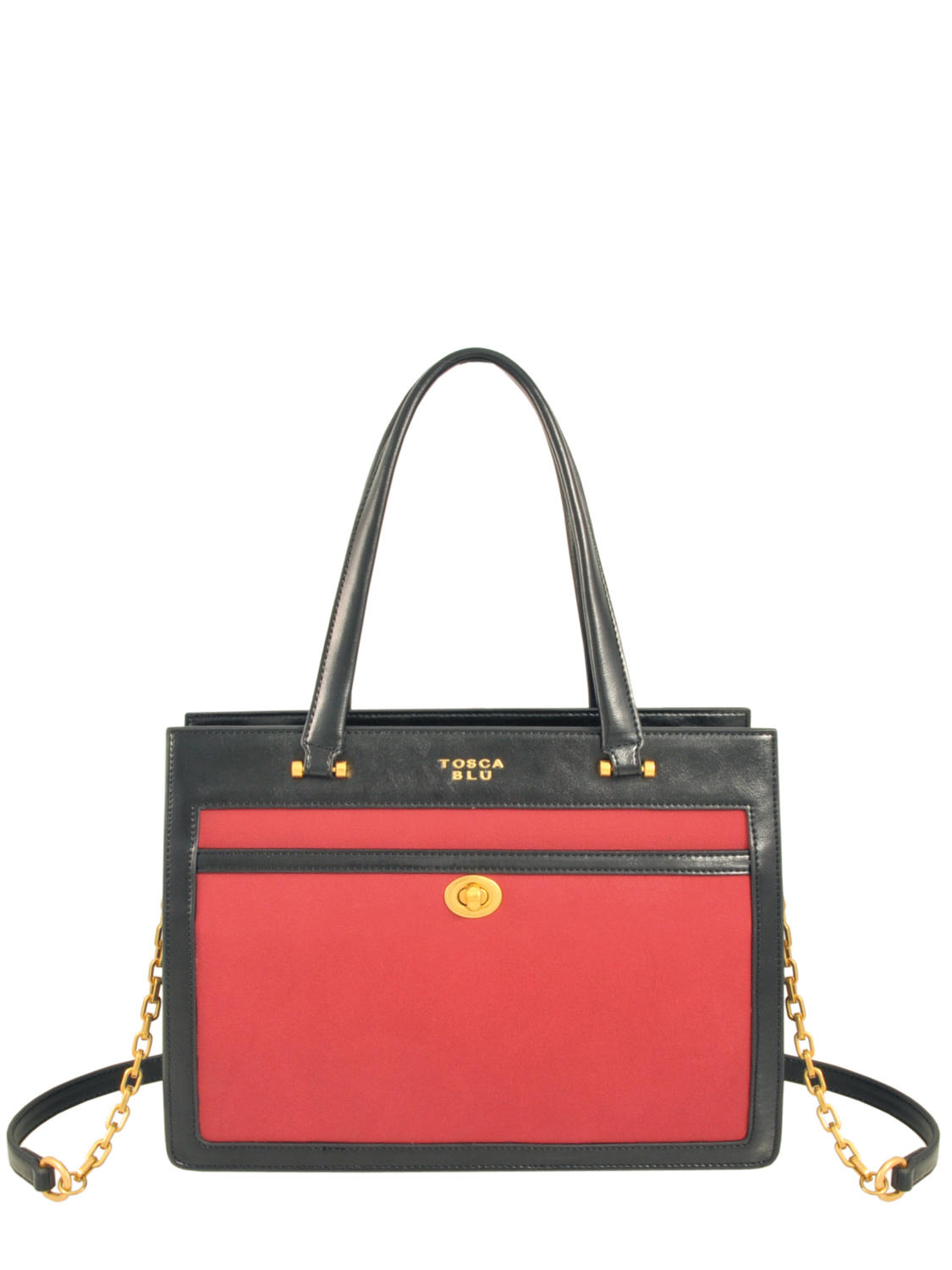 Tosca Blu Dora Bolso, Con Bandolera Rojo Oscuro - ¡Compra A Precios De  Outlet!