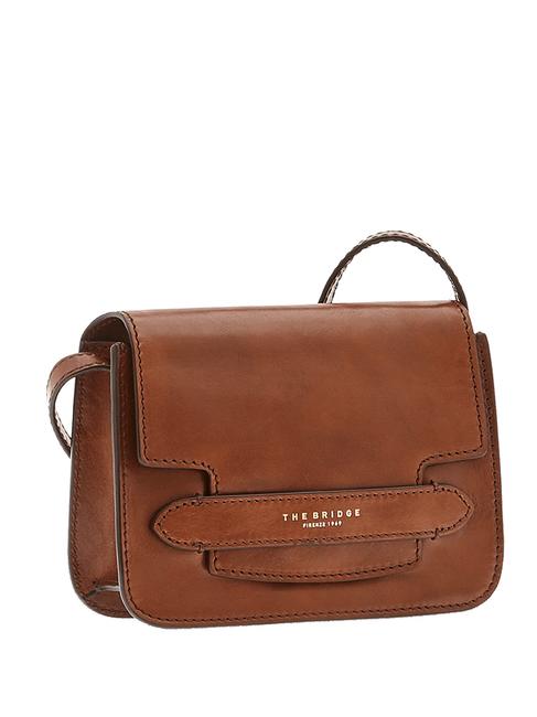 THE BRIDGE LUCREZIA Mini bolso de hombro BROWN - Bolsos Mujer