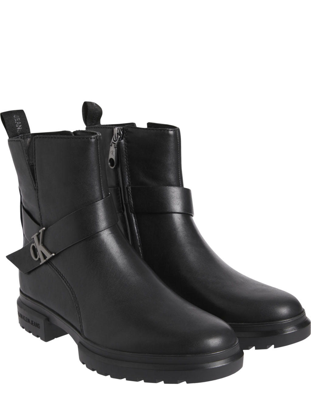 Calvin Klein Botas Ck Negro - ¡Compra A Precios De Outlet!