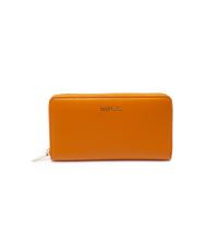 COCCINELLE METALLIC SOFT Cartera grande con cremallera alrededor jengibre - Carteras Mujer - 1