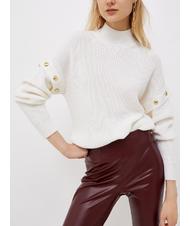 LIUJO   Jersey de cuello alto con tachuelas bialana - Su&eacute;teres de mujer - 1