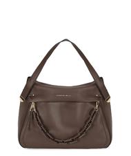 TOSCA BLU POLLICINO Bolso con bandolera de piel BROWN - Bolsos Mujer - 1
