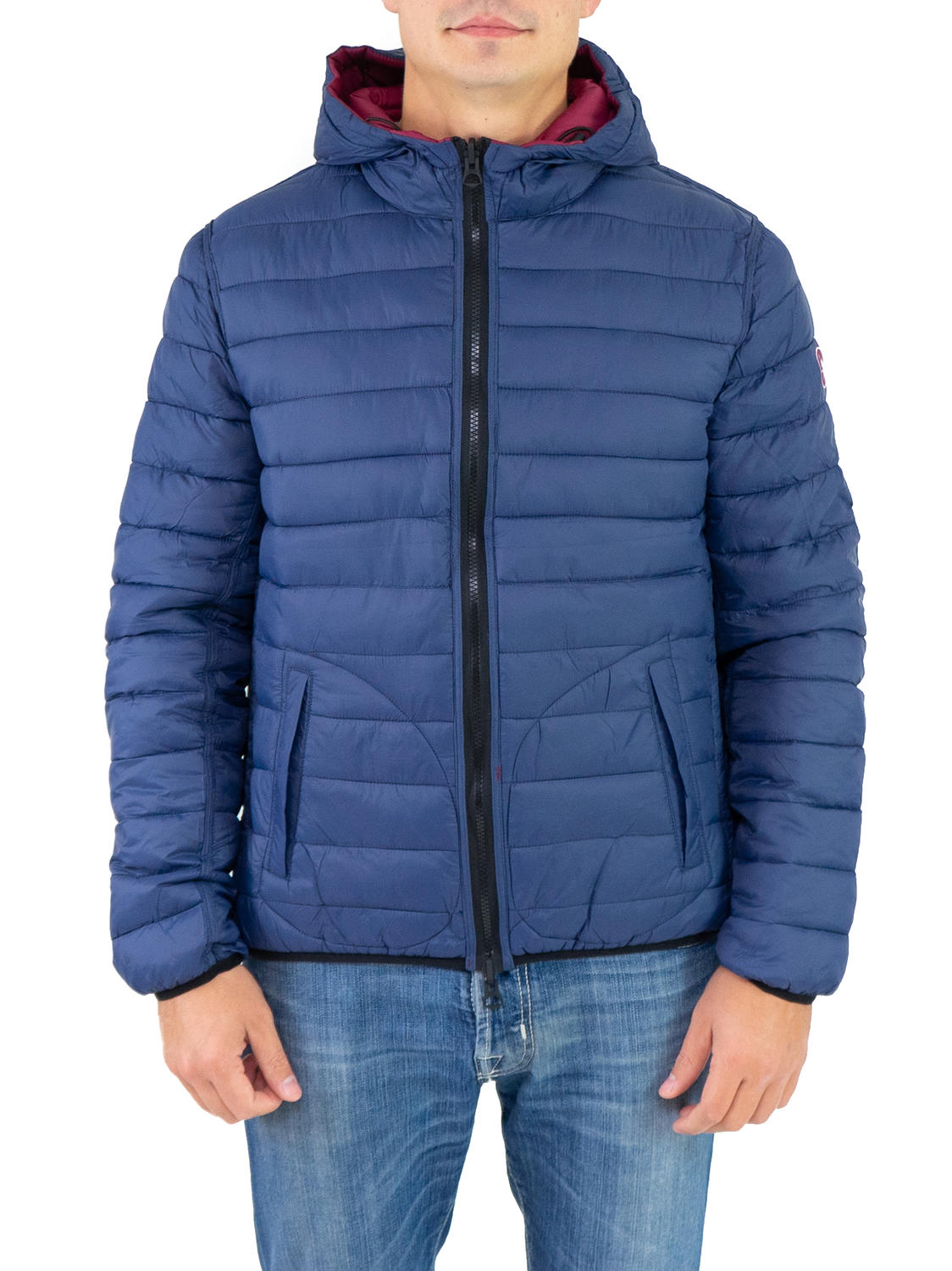 U.s. Polo Assn. Paul Chaqueta Reversible Con Capucha Bor / Blun - ¡Compra A Precios Outlet!