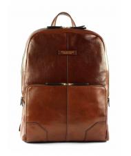 THE BRIDGE VESPUCCI Mochila de cuero para portátil - Mochilas para portátil