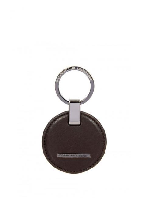 PORSCHE DESIGN CIRCLE Llavero de cuero MORO - Llaveros