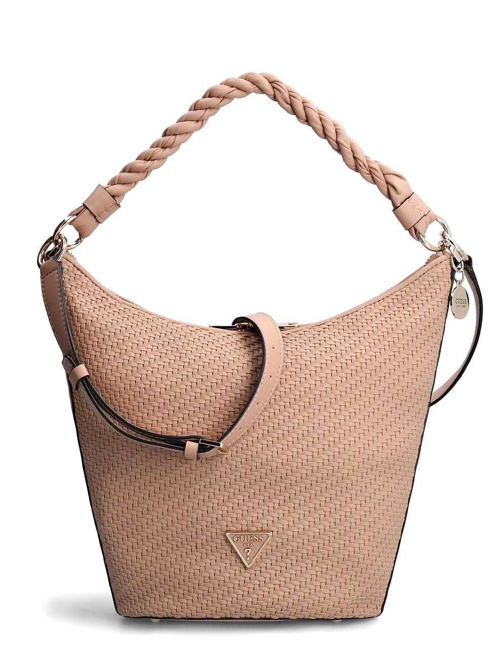 Guess Hassie Bolso Bandolera, Con Bandolera Palo De Rosa - ¡Compra En Le  Sac!