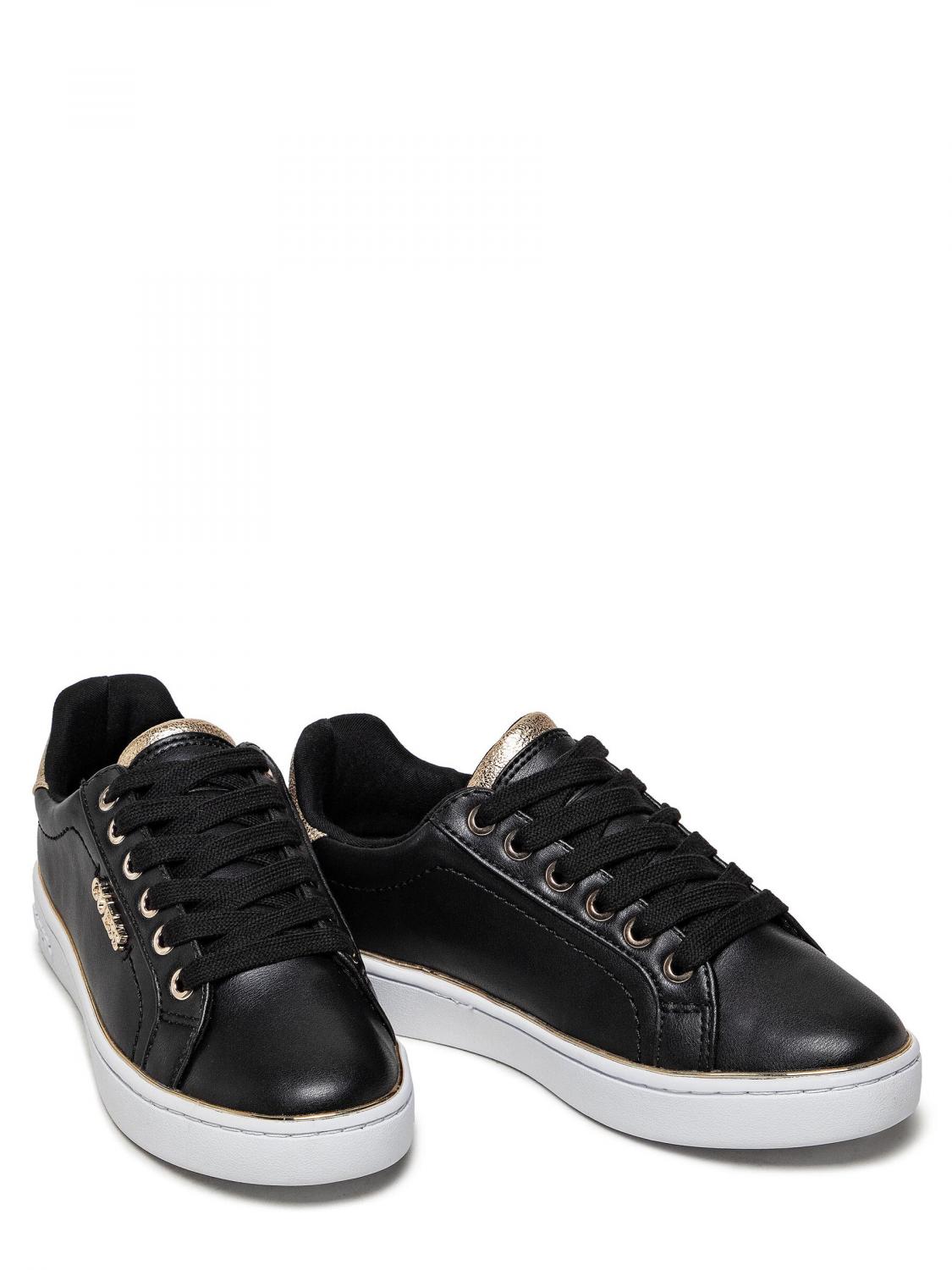 Guess Beckie Zapatillas Mujer Negro - ¡Compra A Precios De Outlet!