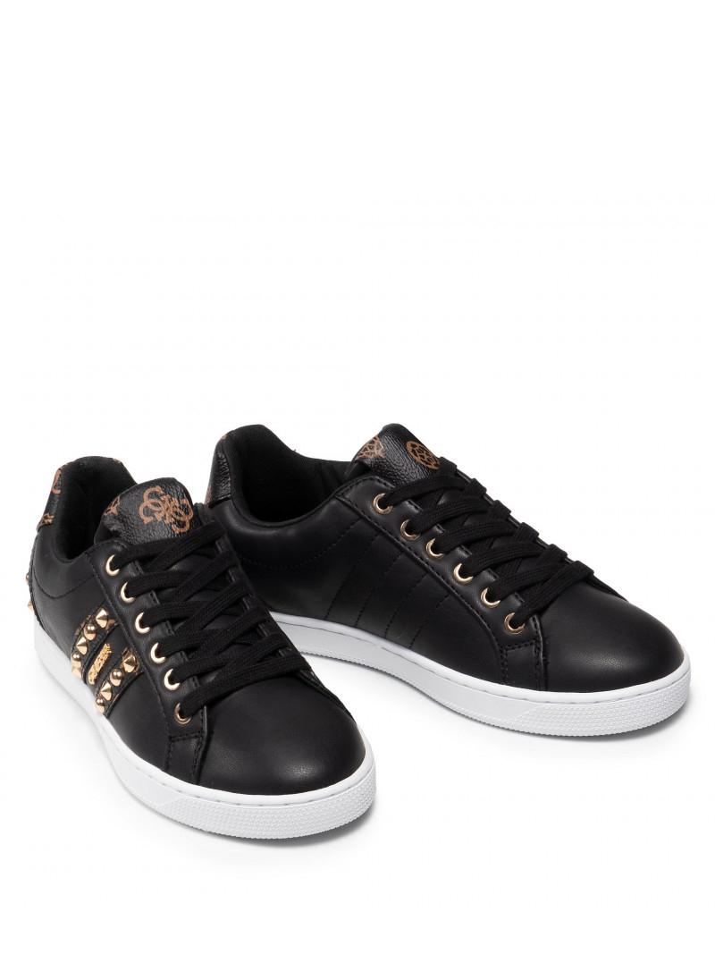 Guess Rassta Sneaker 2Cm Zapatillas Marrón Oscuro - ¡Compra A Precios De Outlet!