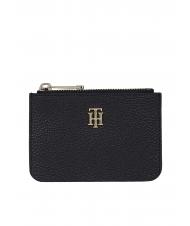 TOMMY HILFIGER TH ELEMENT Tarjetero con cremallera negro - Carteras Mujer - 1