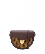 COCCINELLE BEAT Paglia Minibolso de hombro chocolate / caramelo - Bolsos Mujer - 1