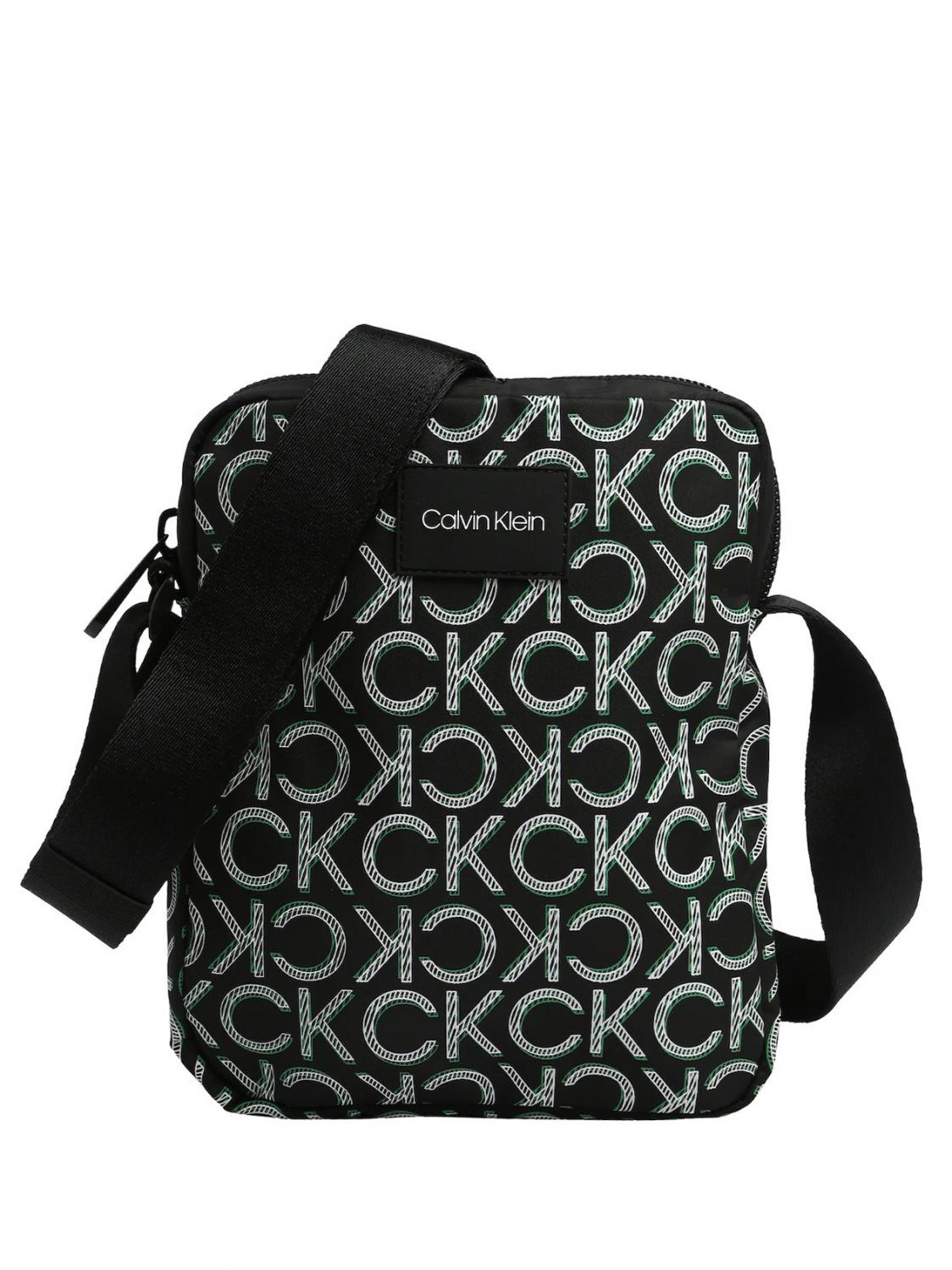 Calvin Klein Ck Code Repreve Bolso Blanco Y Negro Monocromático - ¡Compra A  Precios De Outlet!