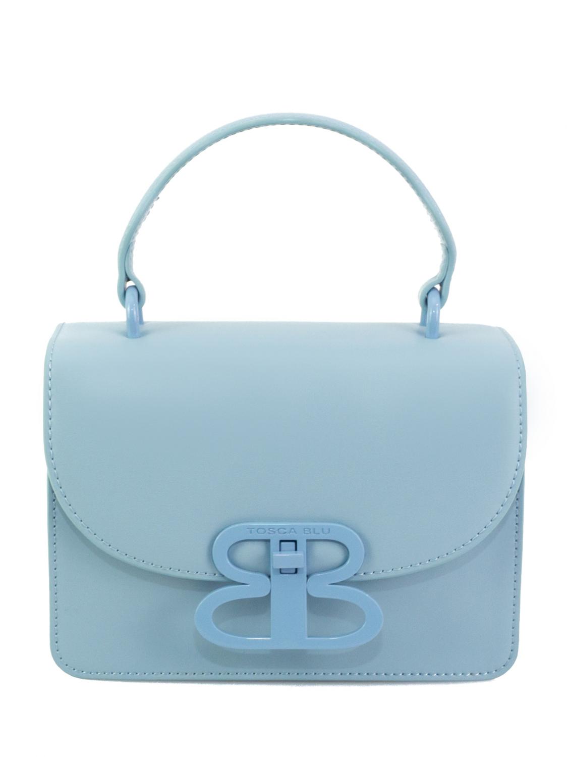 Portofino Mini Bolso De Mano, Con Bandolera Azul - ¡Compra A Precios