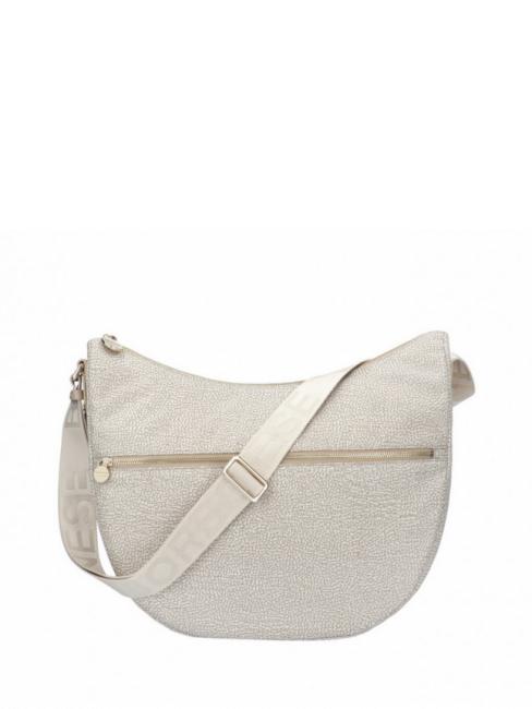 BORBONESE BORBONESO Bolso LUNA Hobo, mediano arena - Bolsos Mujer