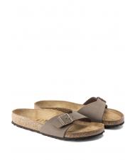 BIRKENSTOCK MADRID BIRKIBUC Sandalia zapatilla moca - Zapatos unisex - 1