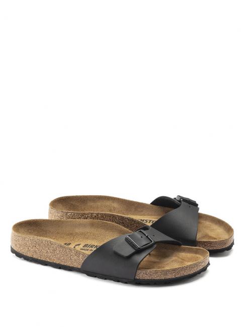 BIRKENSTOCK MADRID BIRKO FLOR Sandalia zapatilla negro - Zapatos unisex