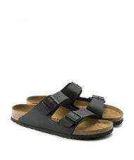 BIRKENSTOCK ARIZONA BIRKO-FLOR Sandalia zapatilla negro - Zapatos unisex - 1