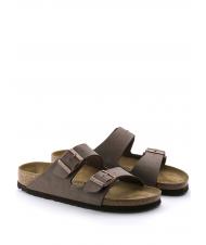 BIRKENSTOCK ARIZONA BIRKO-FLOR NUBUK Sandalia zapatilla - Zapatos unisex
