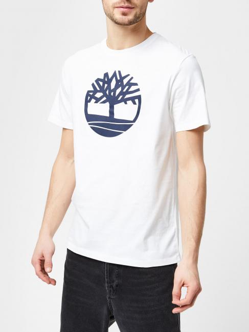 TIMBERLAND KBEC RIVER Camiseta de manga corta blanco - camiseta