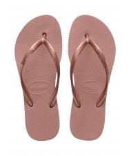 HAVAIANAS SLIM FLATFORM SLIM FLATFORM Chanclas de mujer CROCO / ROSA - Zapatos Mujer - 1