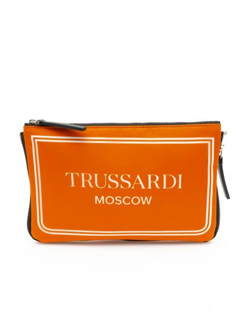 TRUSSARDI CITY POCKET bolso de mano naranja de moscú - Bolsos Mujer