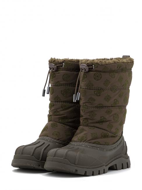 GUESS AMORO Botas para después del esquí Olivos - Zapatos Mujer