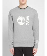 TIMBERLAND WW SWEAT Sudadera con cuello redondo brezo gris medio - Sudaderas - 1
