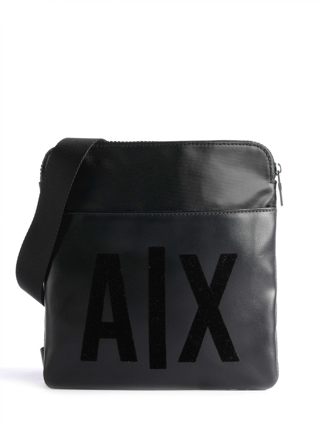 Armani Exchange Borsello Sobre El Hombro Negro Negro - ¡Compra A Precios De  Outlet!