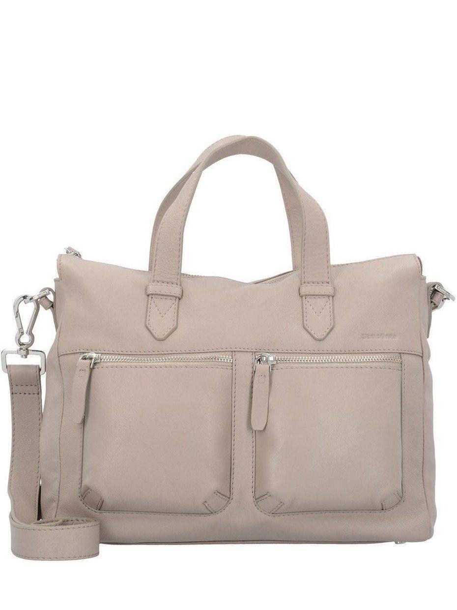 Samsonite Move Lth Bolso Boston De Mano, Bandolera Ceniza ¡Compra A Precios De Outlet!