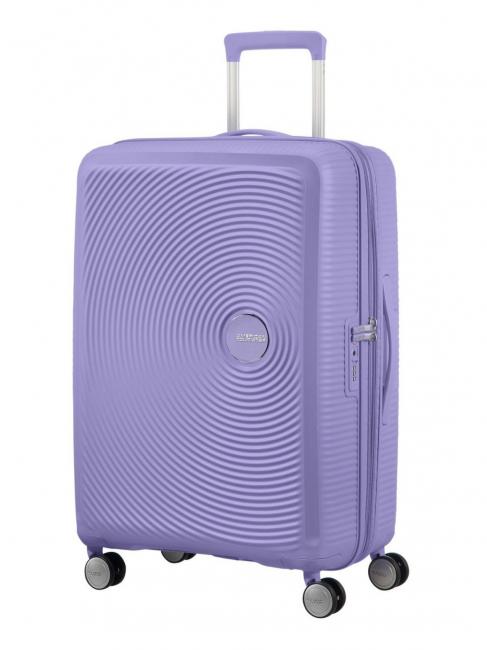 AMERICAN TOURISTER SOUNDBOX SPINNER Carro mediano, expandible lavanda - Trolley Rígidos