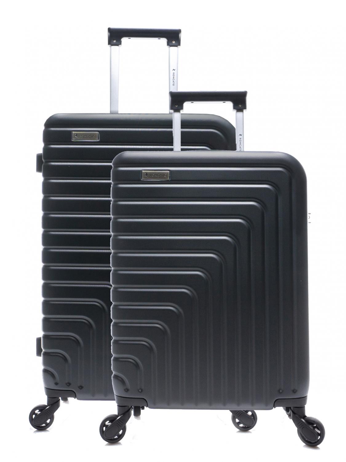 R Roncato Ink Set Equipaje De Mano + Trolley Mediano Gris Oscuro - ¡Compra  A Precios De Outlet!