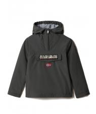 NAPAPIJRI KIDS rainforest winter giacca Chaqueta cortavientos con capucha s&oacute;lido gris oscuro - Chaquetas de beb&eacute; - 1