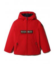 NAPAPIJRI k rainforest op giacca Chaqueta con cremallera y capucha tango rojo - Chaquetas de beb&eacute; - 1