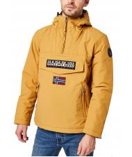 NAPAPIJRI RAINFOREST POCKET 1 Cortavientos con capucha marr&oacute;n madera - Chaquetas de hombre - 1