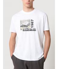 NAPAPIJRI SULE Camiseta de algod&oacute;n blanco grp f8e - camiseta - 1