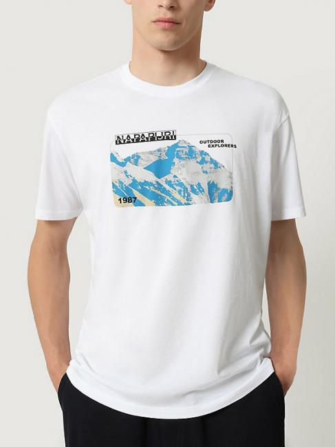NAPAPIJRI SULE Camiseta de algodón grp blanco f8c - camiseta