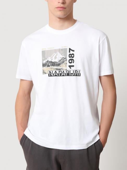 NAPAPIJRI SULE Camiseta de algodón blanco grp f8e - camiseta
