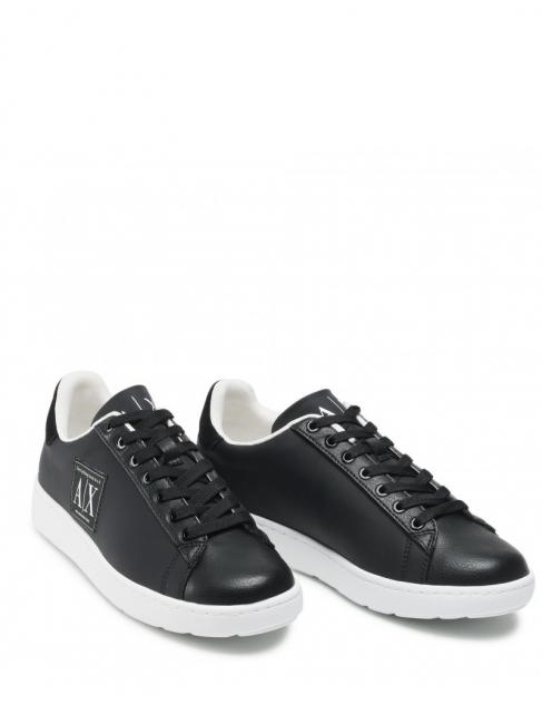 ARMANI EXCHANGE Sneaker in pelle  Negro / negro - Zapatos Hombre