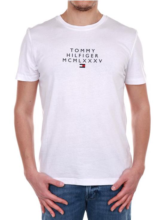 Tommy Hilfiger Centre Camiseta De Algodón - ¡Compra A Precios Outlet!