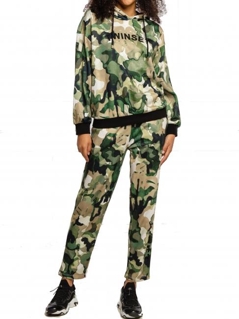TWINSET U&B  Traje sudadera y pantalón camuflaje jungla de camuflaje - trajes deportivos para mujeres