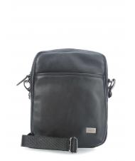 BRIC&rsquo;S TORINO Bolso bandolera en piel negro - Bandoleras Hombre - 1