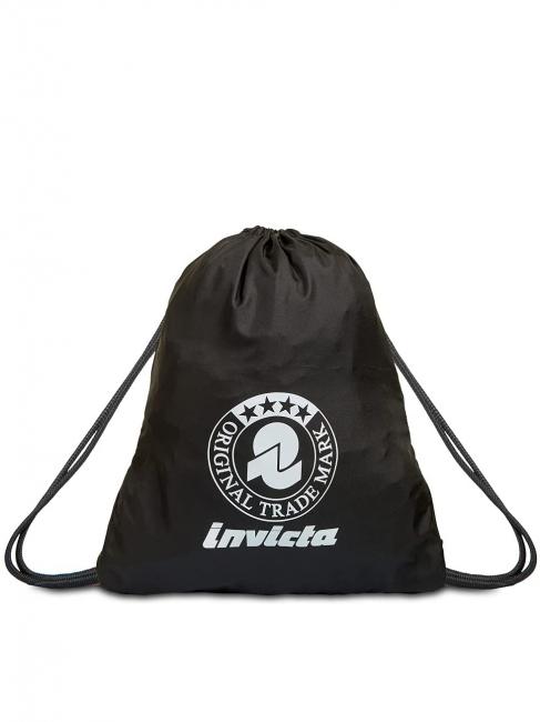 INVICTA SLIGHT BAG Bolsa de hombro negro - Mochilas Escuela & Tiempo Libre